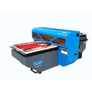 shisha seramika karo yog'och kichik a2 uv flatbed printer olib keldi